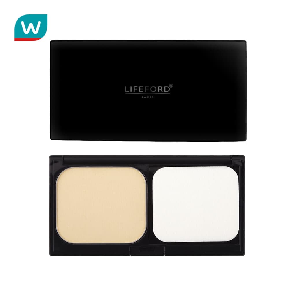 Lifeford ไลฟ์ฟอร์ด ปารีส ไพรม์ คัฟเวอร์ พาวเดอร์ SPF35 PA++ 10 ก. #PY02 รูปที่ 1