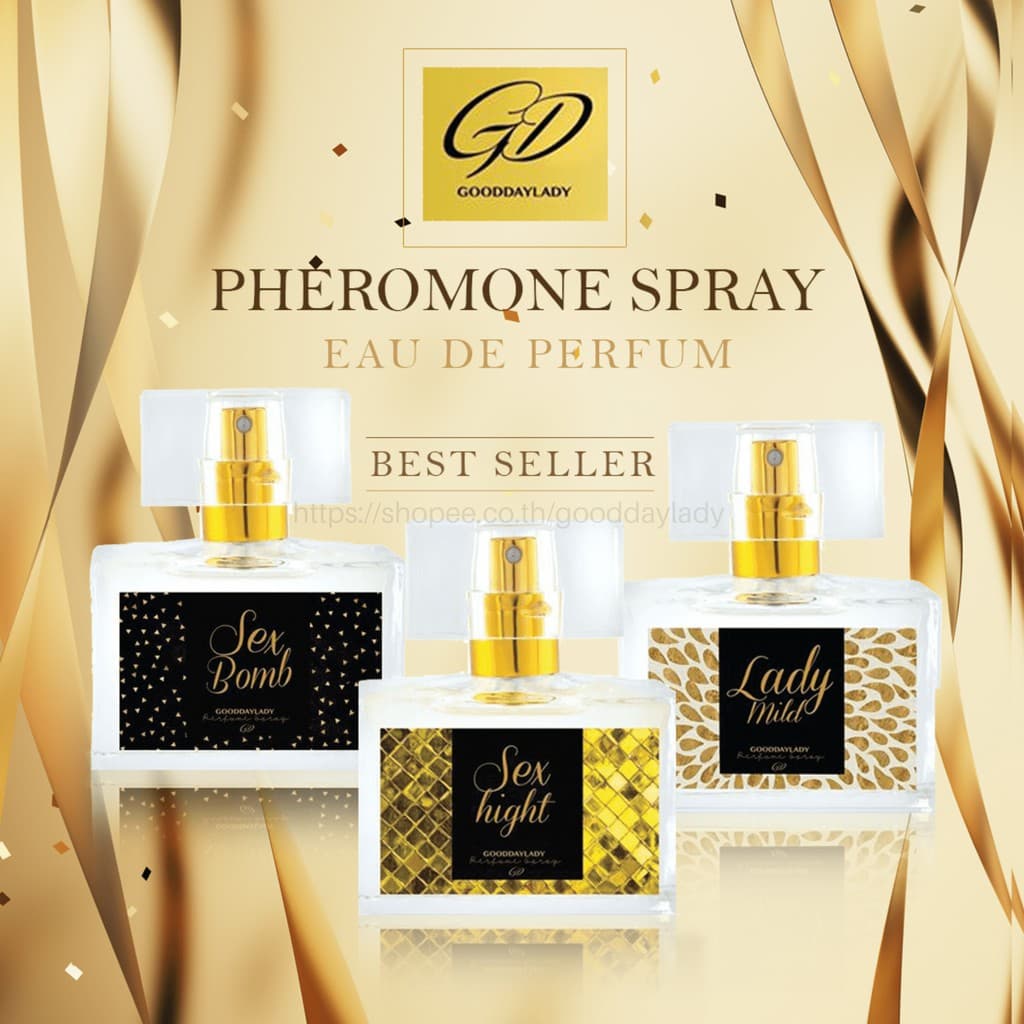 น้ำหอมฟีโรโมนแบบสเปรย์ 30 ml. มีทุกกลิ่น Gooddaylady แท้ 100% ไม่ค้างสต็อค! รูปที่ 1