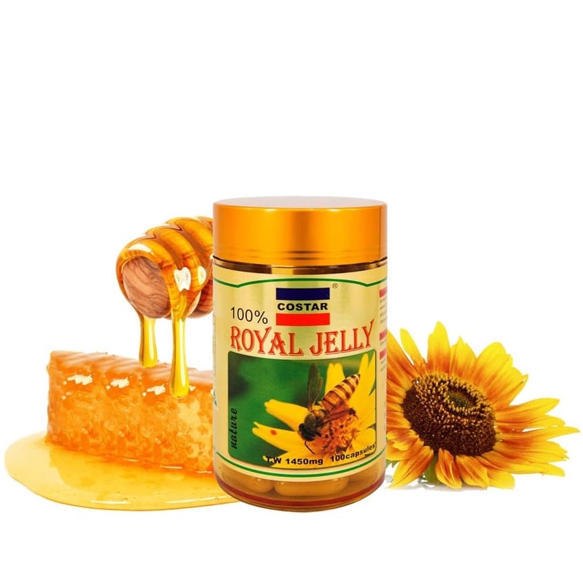 Costar Royal Jelly 1450mg Nature 365 Capsules รอยัลเยลลี่ 1450 มิลลิกรัม รูปที่ 4