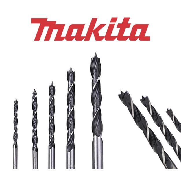 ดอกสว่าน Makita ดอกสั้น ดอกสว่านเจาะไม้ก้านตรง ดอกเจาะเร็ว ดอกเจาะไม้ ดอกสว่านเจาะไม้ มากิต้า ของแท้ Drills รูปที่ 3