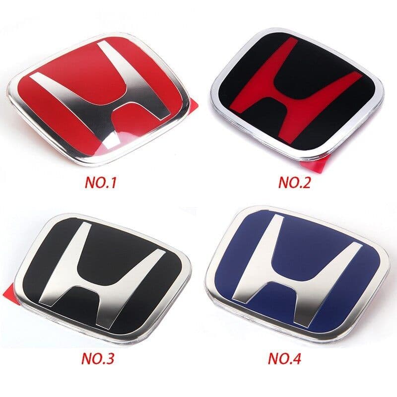 ปลอกหุ้มพวงมาลัยรถยนต์ สติ๊กเกอร์โลโก้ Honda Civic Accord CRV HRV Fit Jazz City Odyssey Vezel สีแดง สําหรับติดพวงมาลัย รูปที่ 6