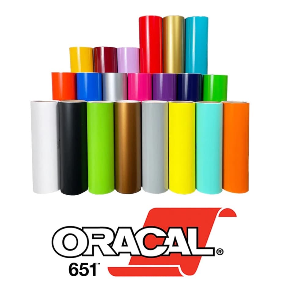 OS สติ๊กเกอร์ ORACAL651 ขนาดเล็ก ใช้ติดรถ แต่งลาย กันรอย ติดแน่น ลอกไม่ทิ้งกาว ทนแดด ทนฝน รูปที่ 1