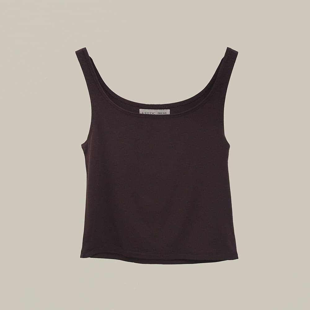 maison KEEPS | You Cropped Tank Top | เสื้อคล้ามครอป คอยู รูปที่ 7