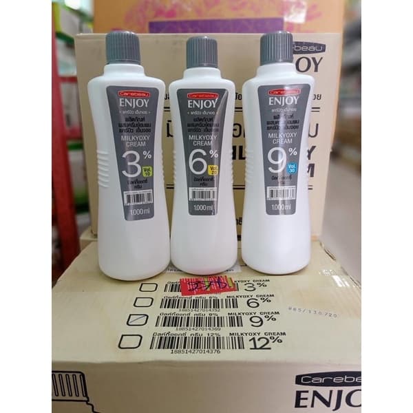 Carebeau แคร์บิว เอ็นจอย ไฮโดรเจน มิลกี้ออกซี่ครีม 1,000มล. รูปที่ 1