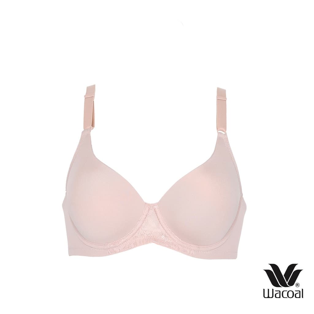Wacoal Surprise Push Up Bra รุ่น WB9V03 สีเบจ เสื้อชั้นในมีโครง ฟองน้ำหนา 10 mm รูปที่ 4
