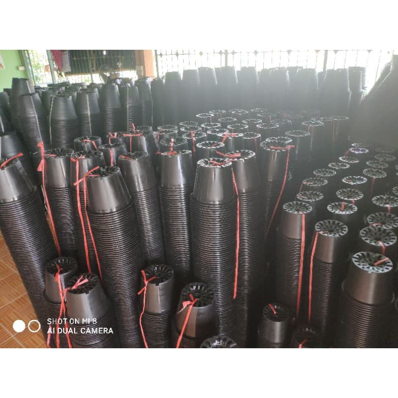 กระถางขนาด 10 นิ้ว มัด 25ใบ ราคาส่ง รูปที่ 3