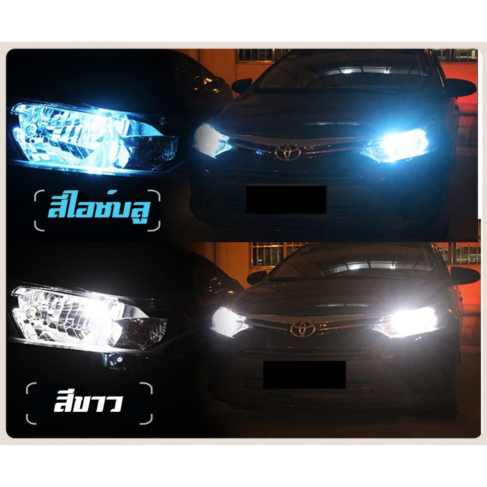 เก็บเงินปลายทาง หลอดไฟหรี่ ไฟหรี่ LED ขั้ว T10 ไฟ 57 ชิป DC 12V ใช้ได้ทั้งรถยนต์ - มอเตอร์ไซค์ รูปที่ 3