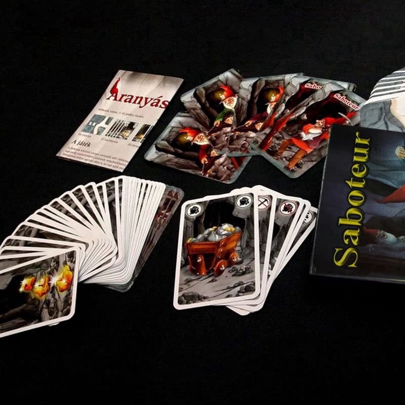 English Version Saboteur Card Game Family Party Game รูปที่ 2