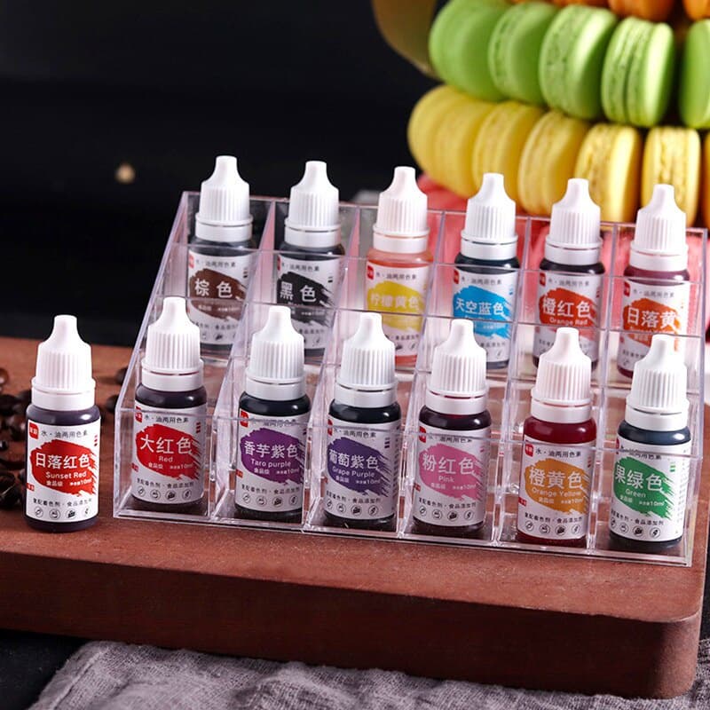 ชุดสีครีมมาการอง 24 สี สําหรับทําเบเกอรี่ รูปที่ 6