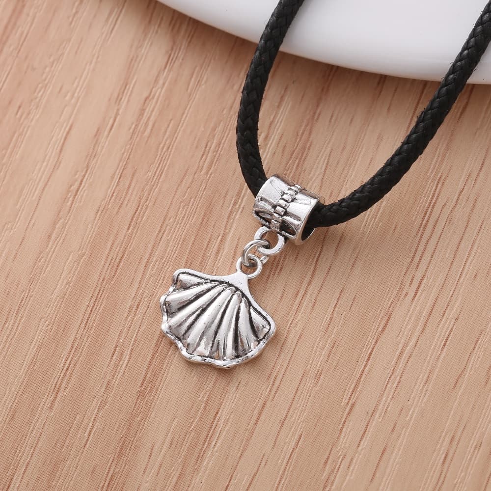 เครื่องประดับ สร้อยคอ สร้อยข้อมือ ต่างหู จี้เปลือกหอย สไตล์วินเทจ DIY สวยหรู 20 ชิ้น รูปที่ 5
