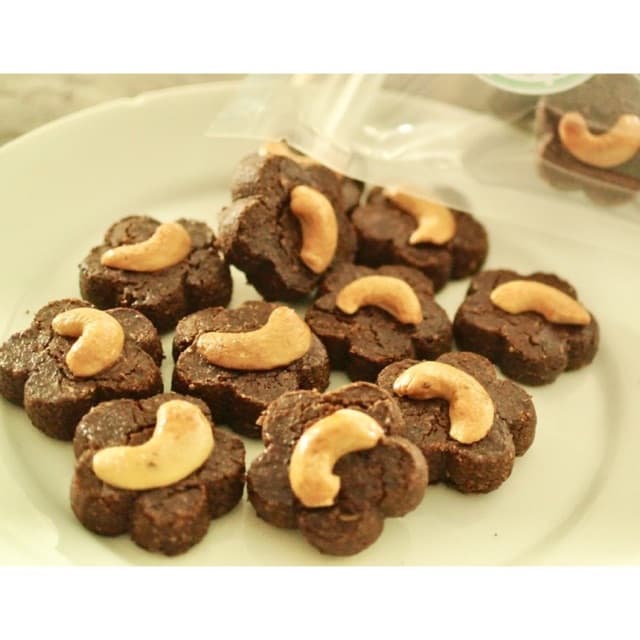 คุกกี้สิงคโปร์คลีน ไร้แป้ง ไร้น้ำตาล คุกกี้อัลมอนด์โอ๊ต • Healthy Singapore Cookies แคลต่ำ รูปที่ 2