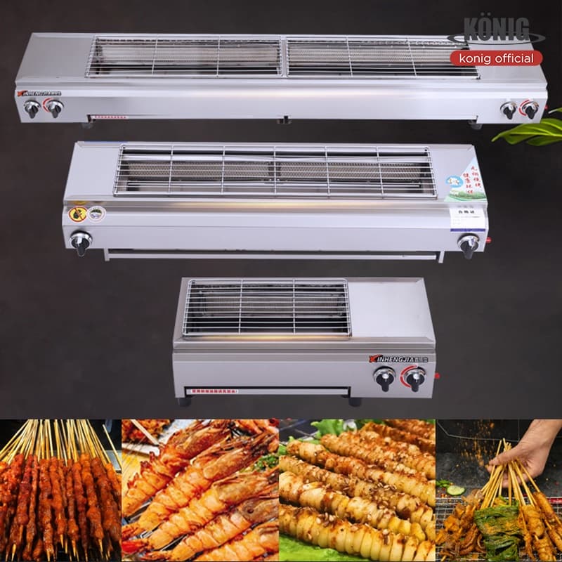 KONIG เตาย่างแก๊ส 123cm 95CM 84CM 66CM รูปที่ 4