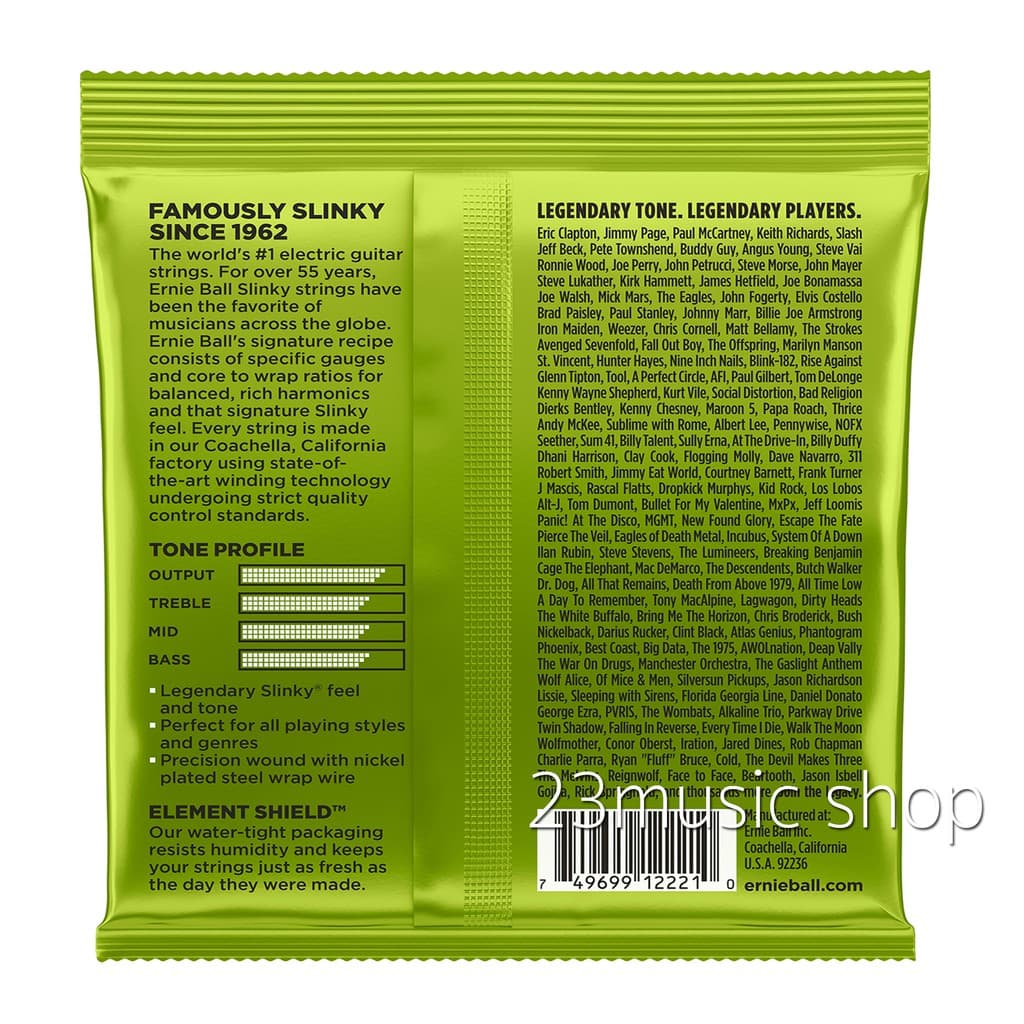Ernie Ball สายกีตาร์ไฟฟ้า เบอร์ 10-46 รูปที่ 2