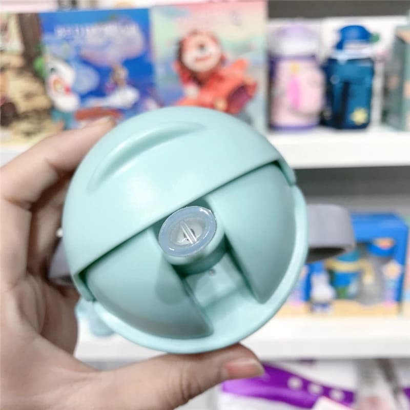 แก้วหัดดูด แก้วหัดดื่ม 250ml/ 350ml แก้วหัดดื่มกันสําลัก แก้วเด็ก ไม่ดูดไม่ไหล รูปที่ 4