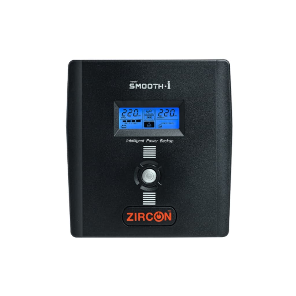 ZIRCON SMOOTH-I 1200VA/720W Line Interactive UPS เครื่องสำรองไฟ เหมาะสำหรับโฮมออฟฟิศ รองรับอุปกรณ์ได้หลากหลาย รูปที่ 3