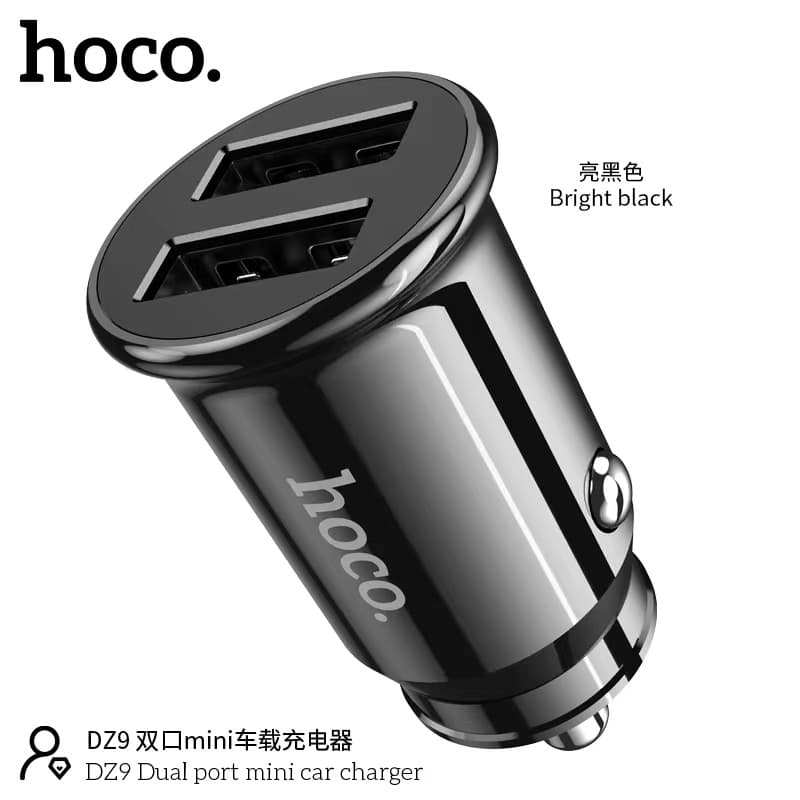 "NEW" Hoco DZ9 Car Charge Dual Port 3.4A หัวชาร์จรถ รถยนต์ มอเตอร์ไซด์ รูปที่ 4
