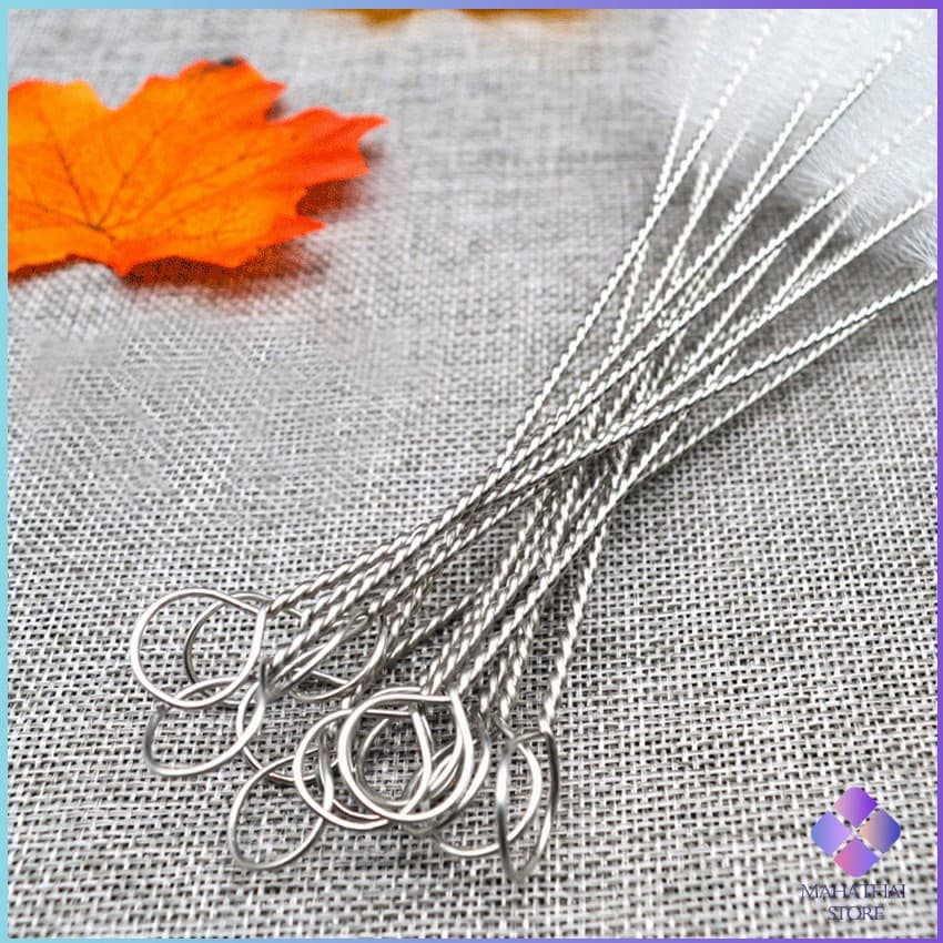 MahaThai แปรงล้างหลอดดูด จุกนม ขนไนล่อน ไม่ทำให้เป็นรอย Stainless steel soft straw straw brush รูปที่ 7