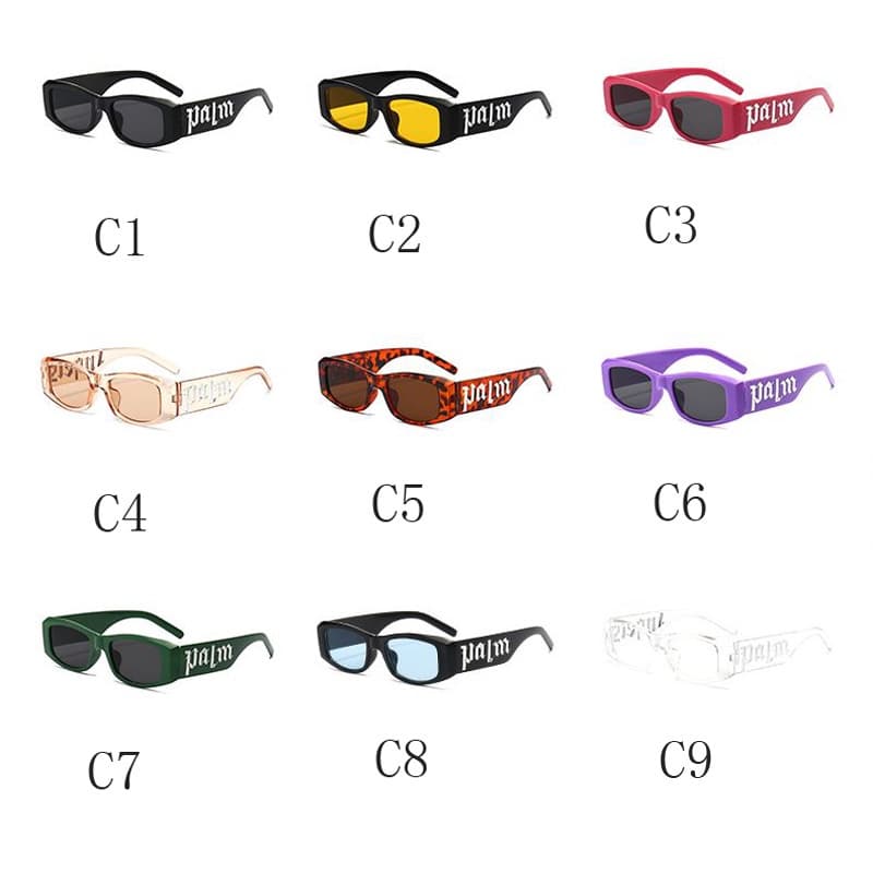 COD แว่นตากันแดดแฟชั่น กรอบสีม่วง ขนาดเล็ก สไตล์ฮิปฮอป สําหรับผู้หญิง รูปที่ 5
