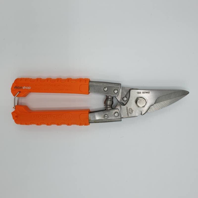 Dup PUMPKIN กรรไกรตัดเหล็ก สแตนเลส อเนกสงค์ 8นิ้ว PUMPKIN รุ่น PTT-08USS 29516 กรรไกร ตัด เหล็ก สเตนเลส ซึ ลาย ไล รูปที่ 4