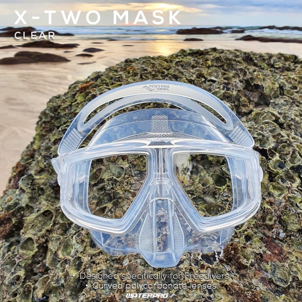 หน้ากากดำน้ำฟรีไดฟ์ – X-Two Mask แบรนด์ WATER PRO – Low Volume รูปที่ 4
