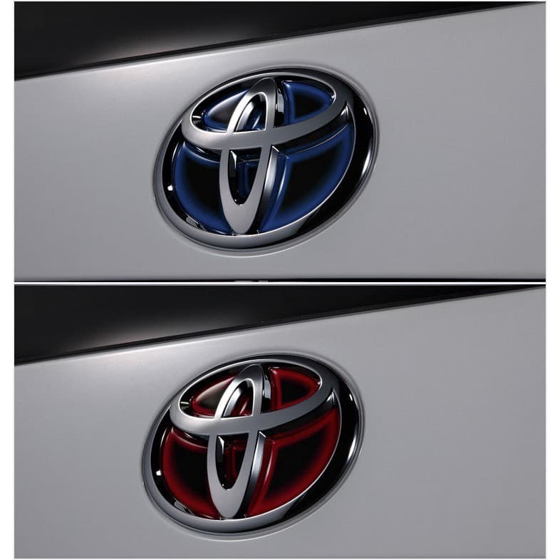 สติ๊กเกอร์โลโก้ติดพวงมาลัยรถยนต์สําหรับ toyota altis rav4 camry corolla prius รูปที่ 6