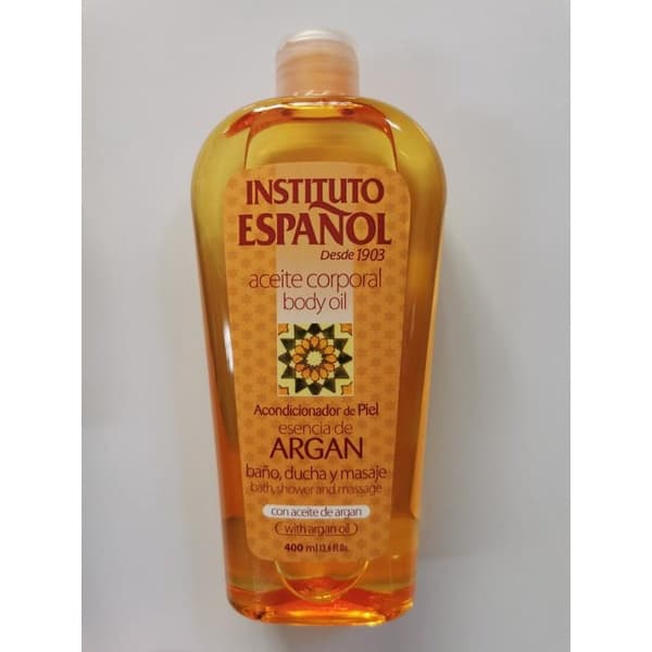 INSTITUTO ESPANOL ARGAN ESSENCE BODY OIL 400ml.exp 04/2030 รูปที่ 1