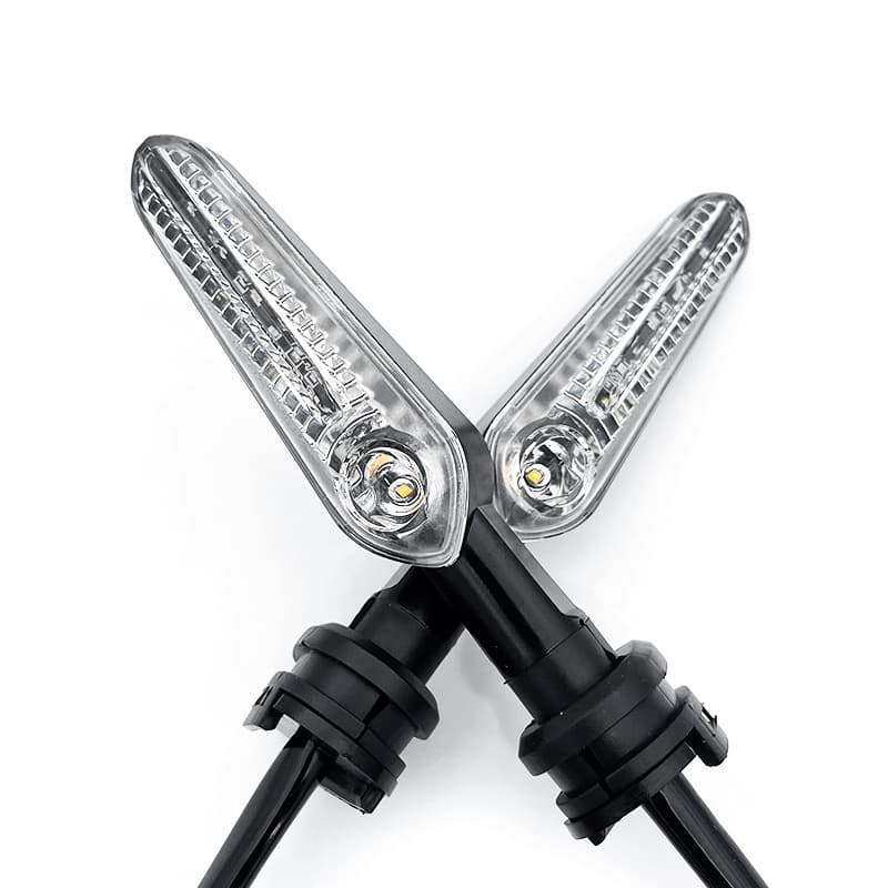 ไฟเลี้ยวแต่ง มอเตอร์ไซด์ LED ทรงตะเกียบ ไฟแต่ง รูปที่ 5