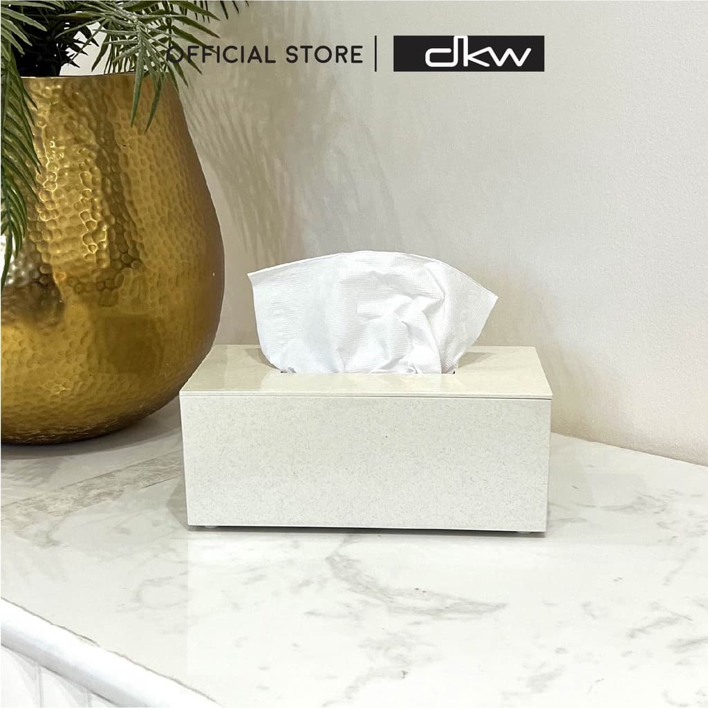 DKW HH-3020 กล่องกระดาษทิชชู Marble ทรงผืนผ้า กล่องทิชชู่ ที่ใส่ทิชชู รูปที่ 3