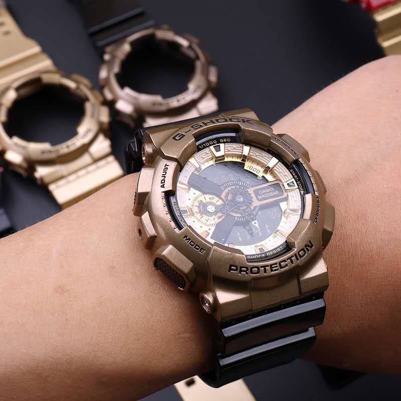 สายนาฬิกาข้อมือซิลิโคน สําหรับ Casioak G shock GA-110 GA100 GA120 GD-120 100 110 รูปที่ 4