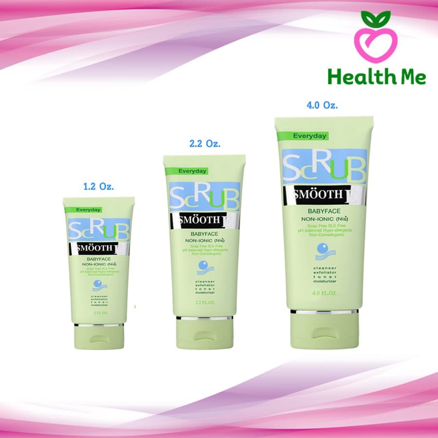 Smooth E Babyface Scrub 1.2 oz. / 2.2 oz. / 4.0 Oz. สมูทอี เบบี้ เฟส สครับ ไม่มีฟอง รูปที่ 1