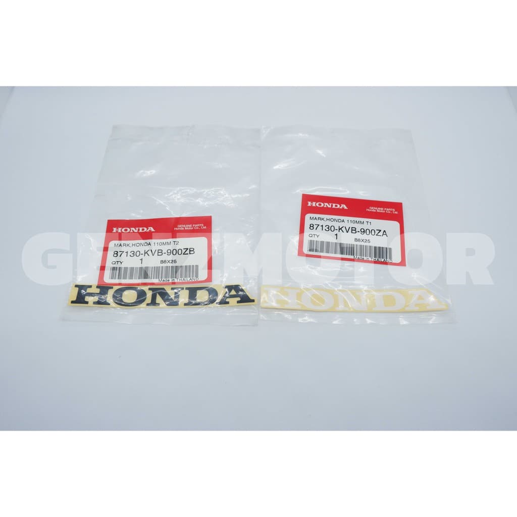 สติ๊กเกอร์ HONDA 110MM สติ๊กเกอร์แต่งรถ แท้ศูนย์ ค่าส่งถูก รูปที่ 1