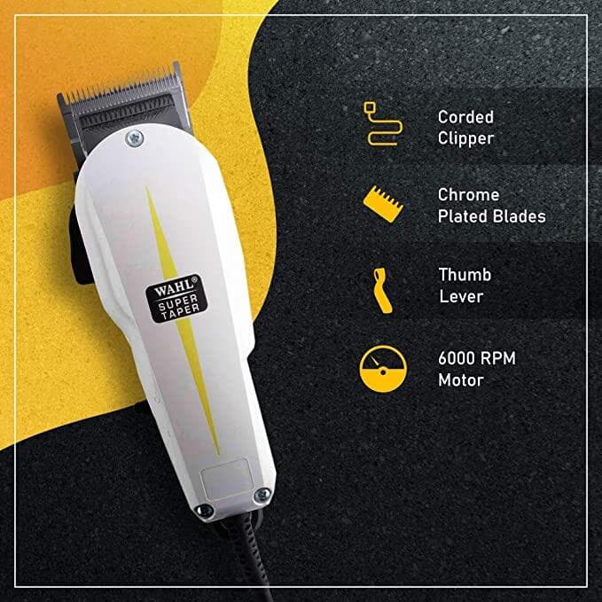 แท้100% Wahl USA ปัตตาเลี่ยน มีใบรับประกัน ใช้งานทนทาน ตัดผม เครื่องแรง วอลล์ แบตเตอเลี่ยน มีฟันรอง ตัดง่าย ปรับฟันได้ รูปที่ 4