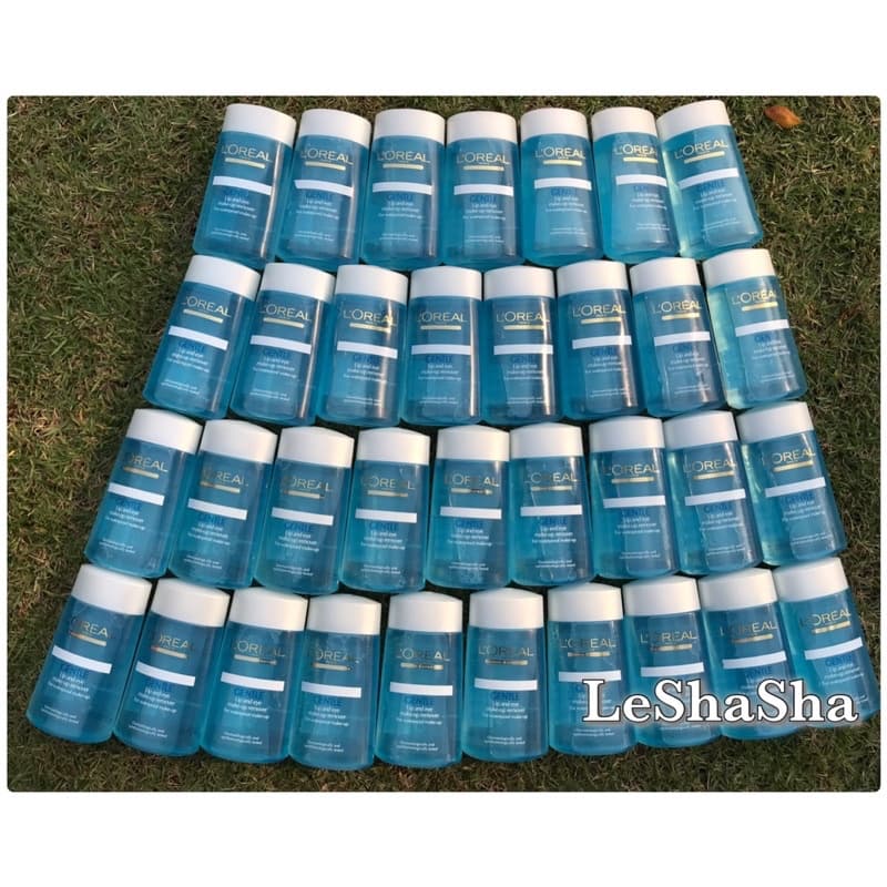 ส่งทันทีได้‼ผลิต 02/26 แท้ %ฉลากไทยลอรีอัล ลิป แอนด์ อาย เมคอัพ รีมูฟเวอร์ Loreal gentle lip and eye makeup remover รูปที่ 2