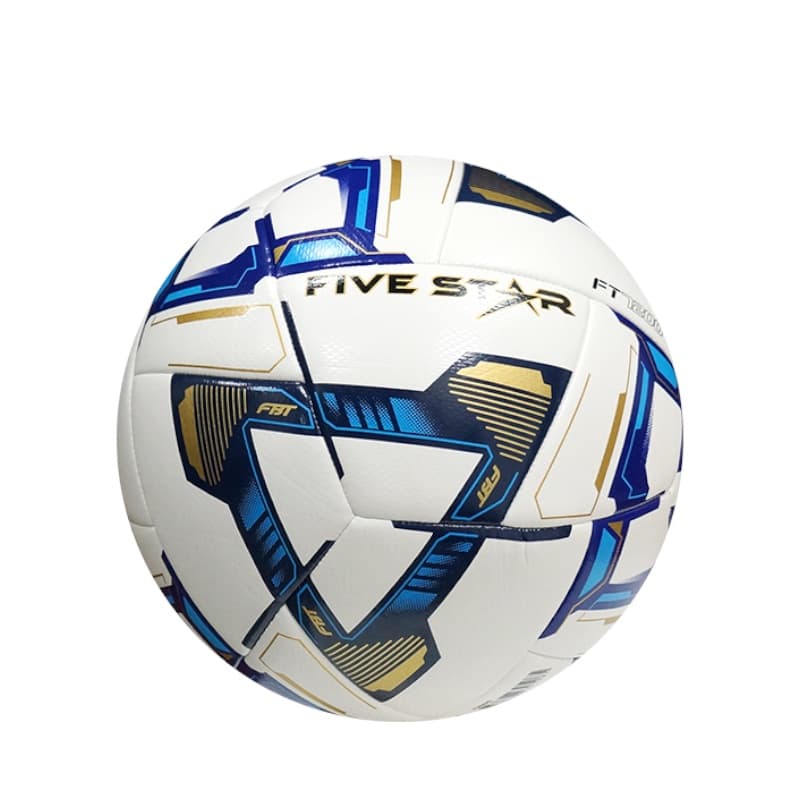 FBT FIVE STAR ลูกฟุตบอลหนังเย็บ หนังนุ่ม เบอร์ 5 รหัส 31692 รูปที่ 2