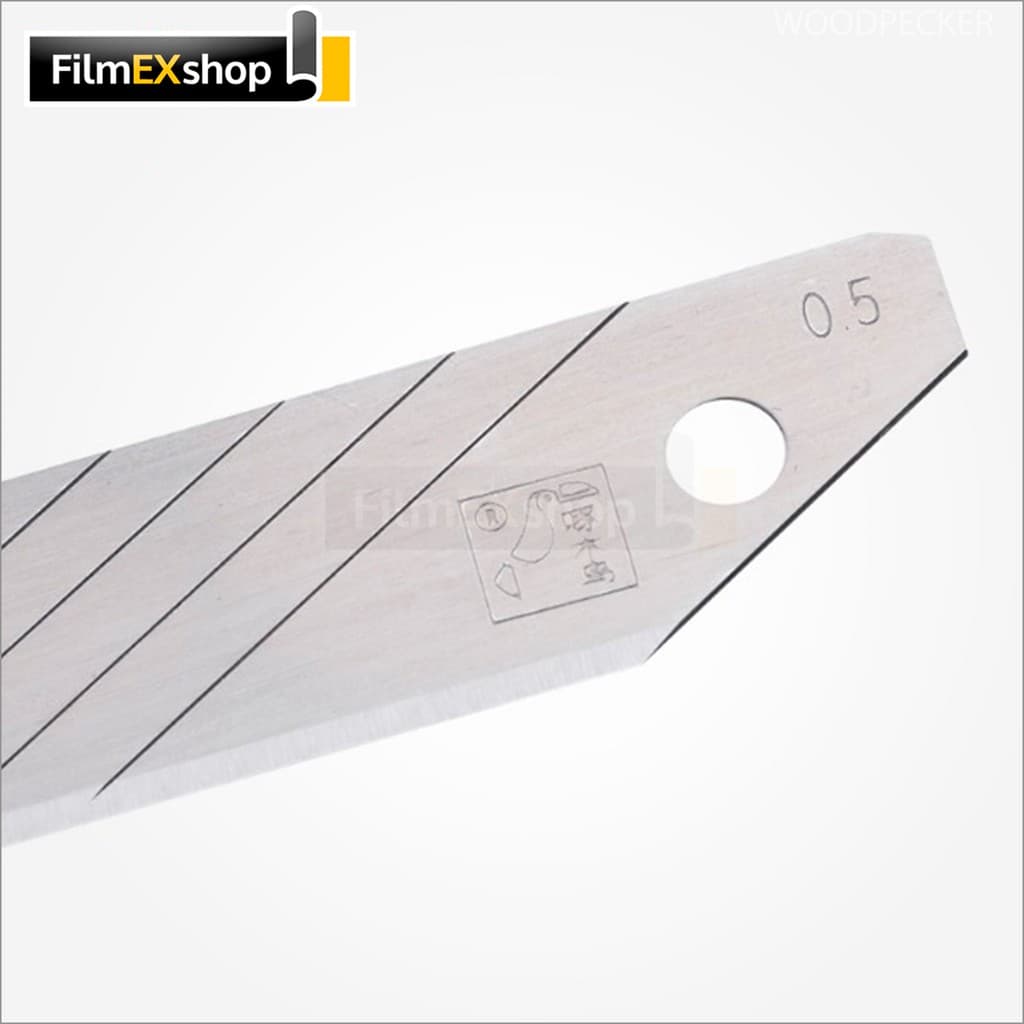 FD-03 ใบมีดคัตเตอร์ 18มม. Woodpecker KNIFE CUTTER BLADE รูปที่ 6