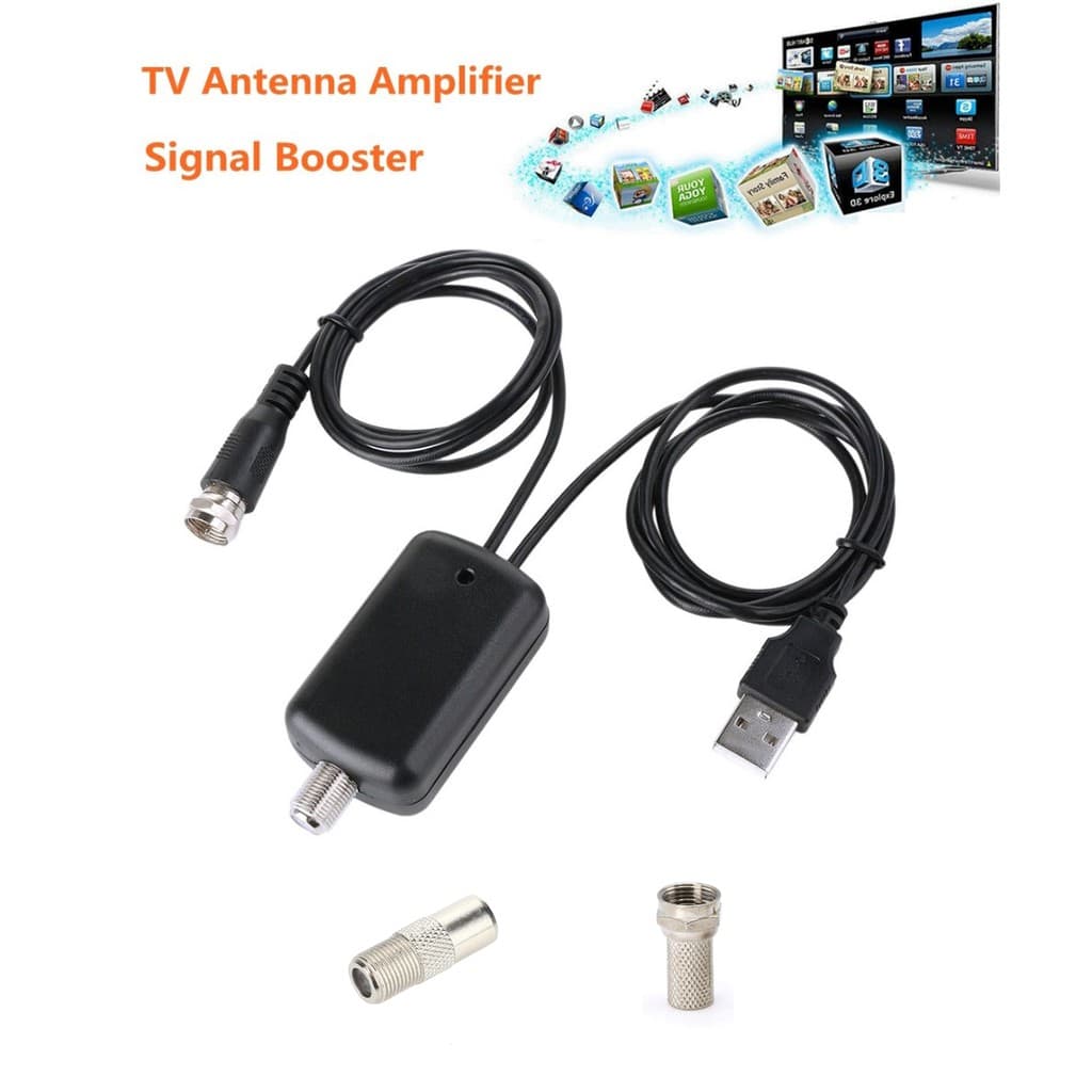 อุปกรณ์ขยายสัญญาณเสาอากาศดิจิตอลทีวี HDTV Antenna Amplifier Signal Booster High รูปที่ 2
