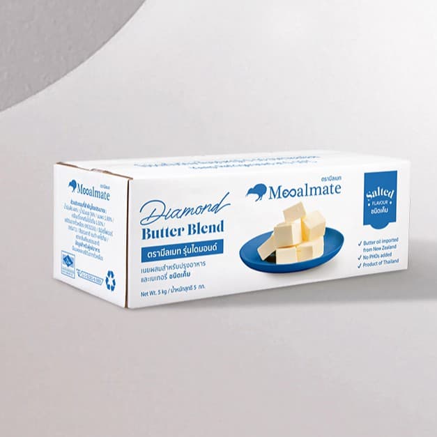 Mealmate เนยผสม รุ่น Diamond Butter Blend 5kg ชนิดเค็ม