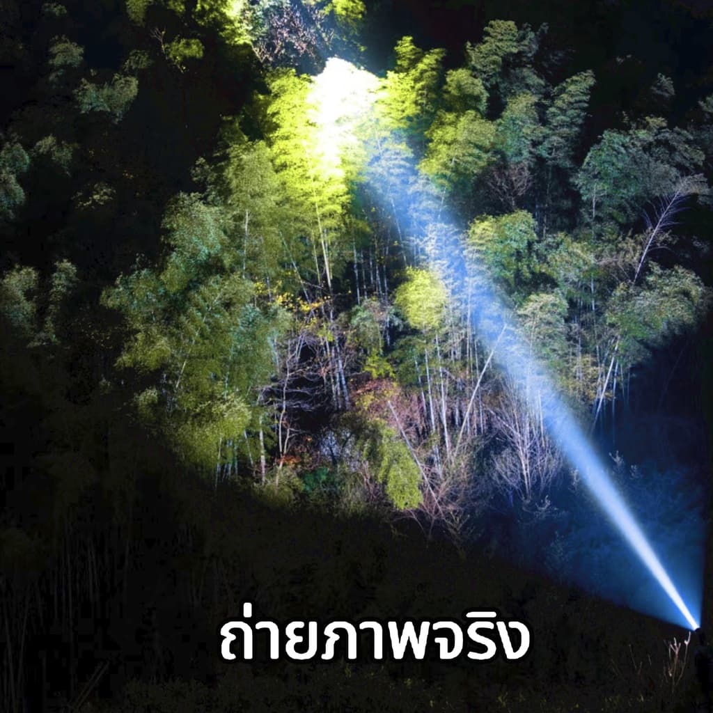 ปี]ไฟฉายคาดหัว หัวไฟฉาย ไฟฉาย LED แบตทน ส่องไกล ไฟฉายชาร์จไฟ ไฟคาดหัว ไฟส่องกบ แบตอึด ใส่เดินป่าผจญภัย กรีดยา 3000mhA รูปที่ 6