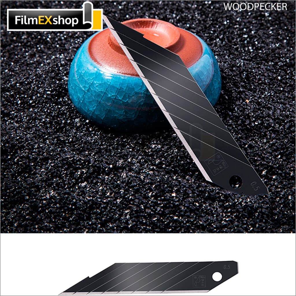 FD-03 ใบมีดคัตเตอร์ 18มม. Woodpecker KNIFE CUTTER BLADE รูปที่ 4