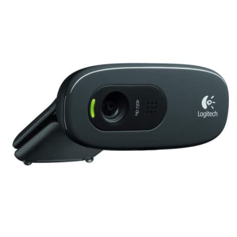 Logitech C270 Webcam กล้องเว็บแคมสำหรับวิดีโอคอล HD 720p/30fps ปรับแสงได้อัตโนมัติ ไมค์ตัดเสียงรบกวนในตัว รูปที่ 6