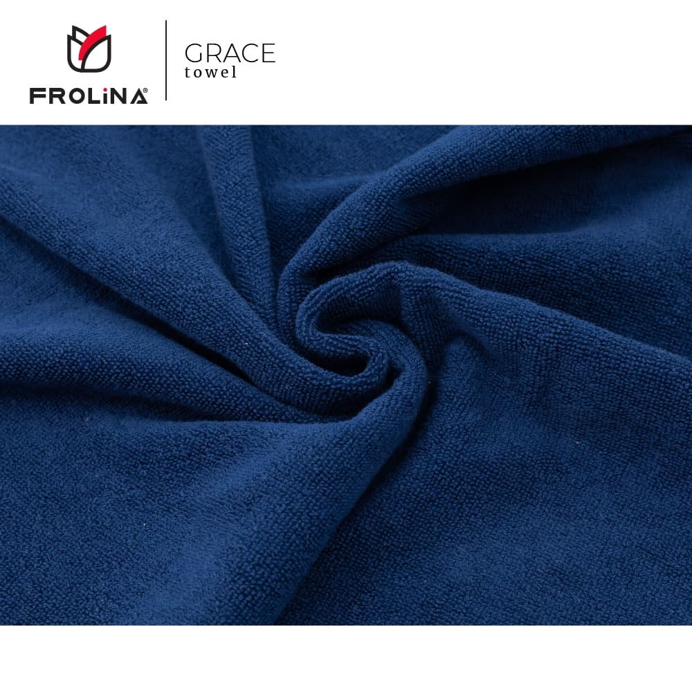 Frolina Grace Collection ผ้าขนหนูโรงแรม ผ้าขนหนูเกรดโรงแรม 5 ดาว ผ้าเช็ดผม ขนาด 15x30 นิ้ว รูปที่ 7