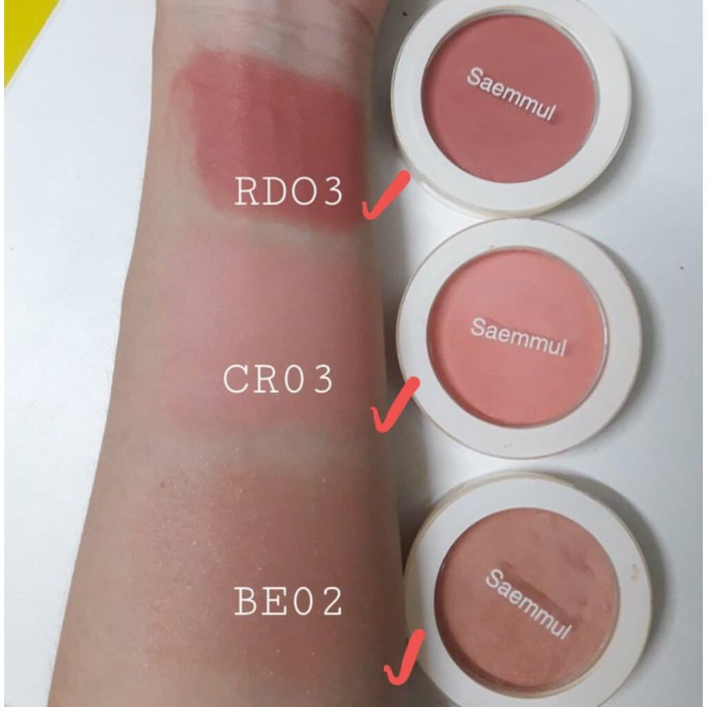 The Saem Saemmul Single Blusher — แก้มฟุ้งนัวแบบเกาหลี รูปที่ 7