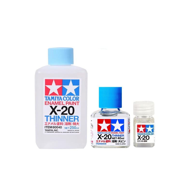 Tamiya 80030 Enamel X-20 Thinner 40ml 4950344996605 4950344067077 รูปที่ 3