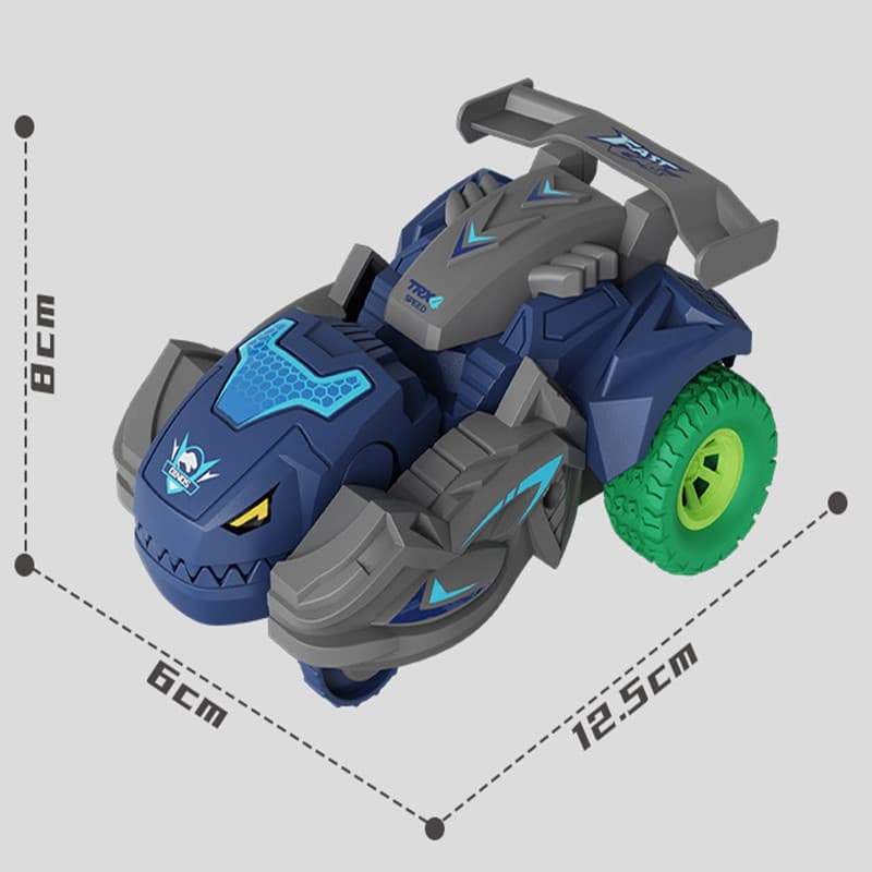 เปลี่ยนรูปรถไดโนเสาร์ รถของเล่น Inertial Sliding Dino Car Boys Amazing Gifts Kid Toy รูปที่ 8