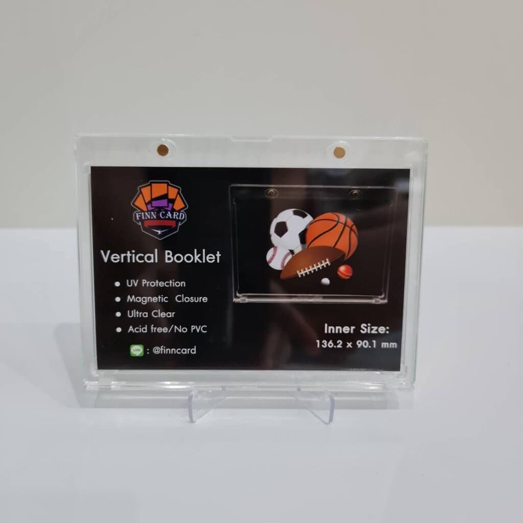Finncard Booklet Magnet มี2แบบคือ Vertical และ Horizontal มีฟิล์มกันรอย รับประกันความใส MNBL รูปที่ 5
