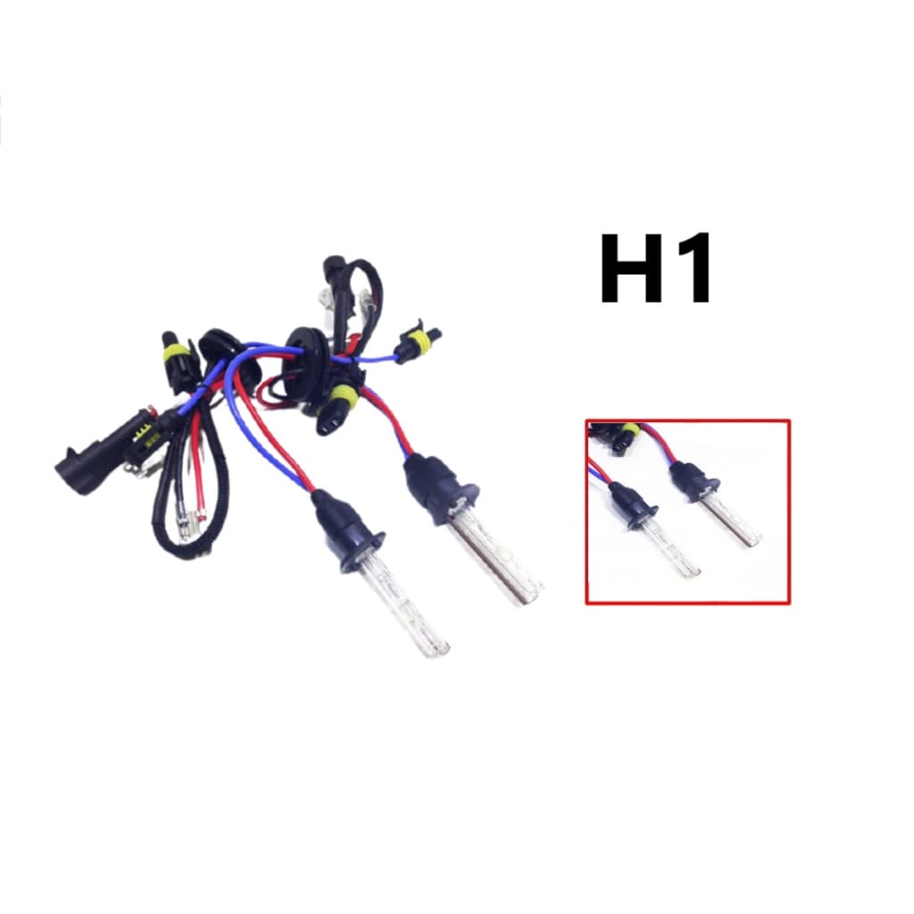 pl_led หลอดไฟหน้ารถยนต์ XENON HIDเฉพาะหลอด 1คู่ มีขั้วH1/H3/H7/H11/9005/9006 มีค่าสี 4300K 6000K 8000K 10000K 12000K รูปที่ 2