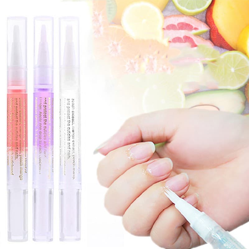 Monja น้ำมันบำรุงเล็บมือ กลิ่นผลไม้ 5 มล. nail oil nutrition moisture cuticle soft manicure pedicure รูปที่ 2