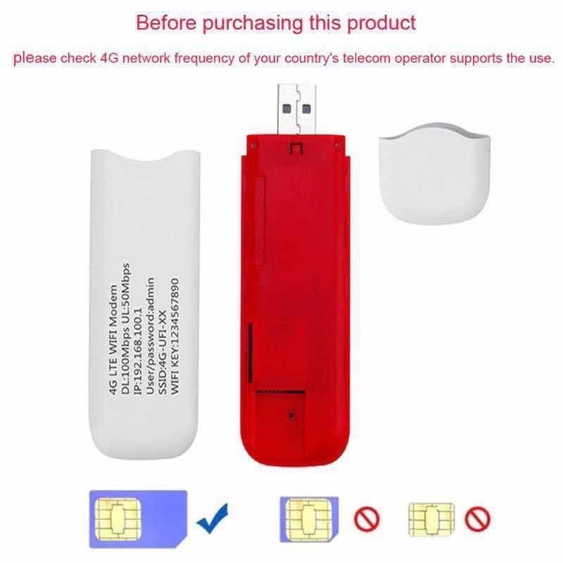 Pocket Wifi Aircard Wifi Modem 4G LTE 150 Mbps USB รูปที่ 6
