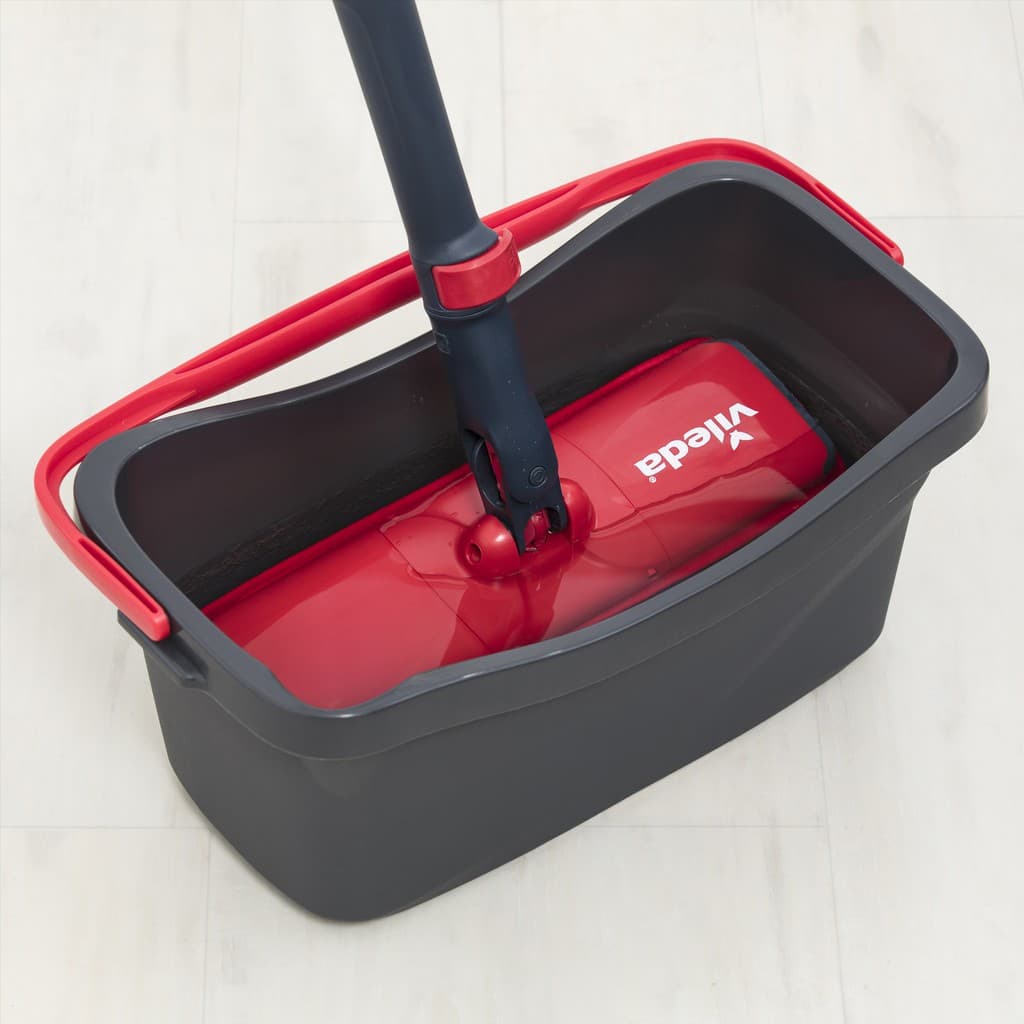 Vileda Everyday Mop Bucket วิเลดา ถังน้าทรงเหลี่ยมพร้อมปุ่มขจัดคราบ ถังม็อบ ถังไม้ถูพื้น รูปที่ 2