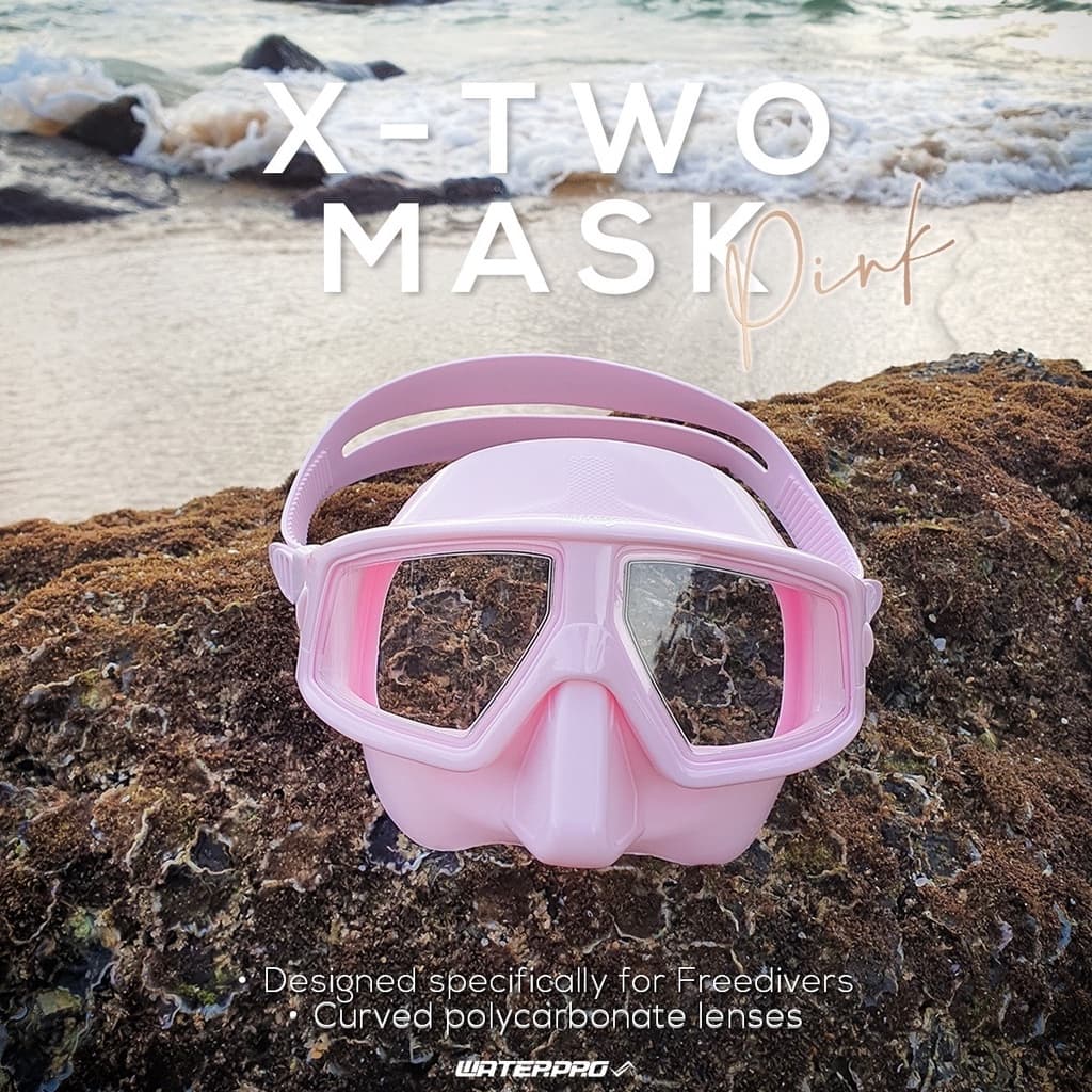 หน้ากากดำน้ำฟรีไดฟ์ – X-Two Mask แบรนด์ WATER PRO – Low Volume รูปที่ 5